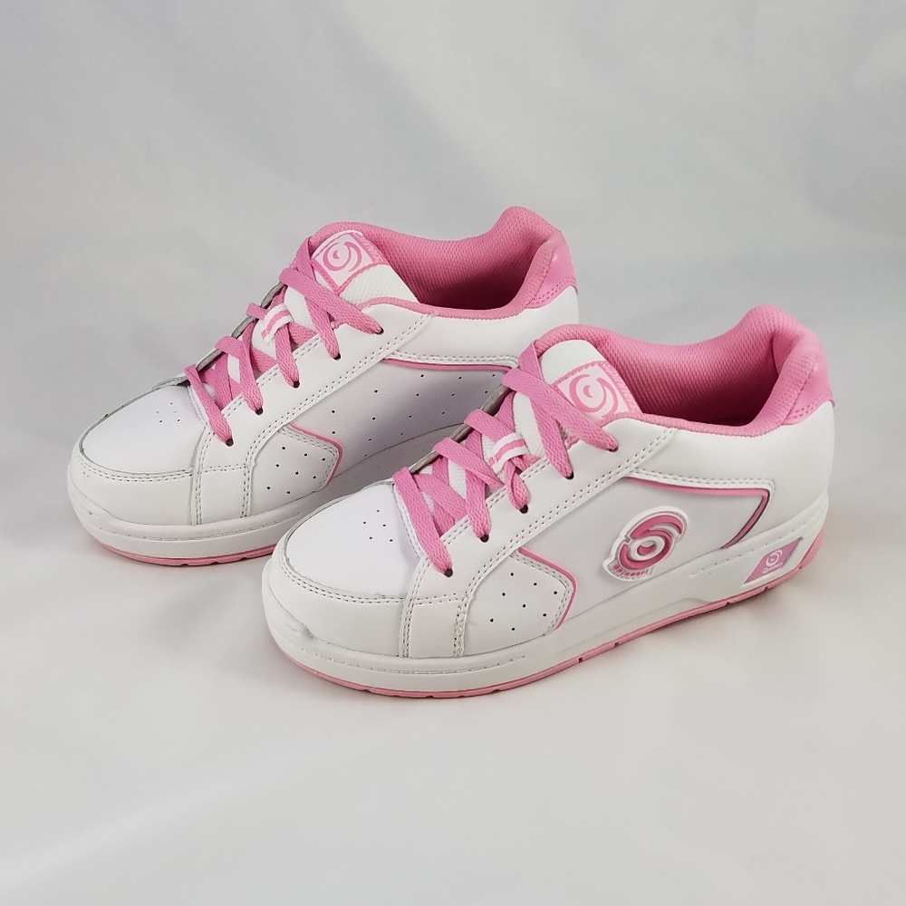 Spinners Walk 'N' Roll Shoes Pink/White
